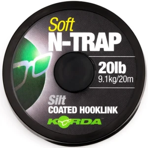Fir Textil KORDA N-Trap Soft Coated, Silt, 15lbs, 20m