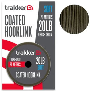 Fir Textil Trakker Soft Coated Hooklink, 20.4kg/45lb, 20m Fir Textil Trakker Soft Coated Hooklink, 20.4kg/45lb, 20m