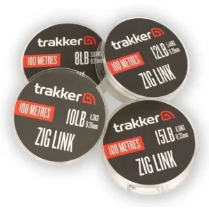 Fir Trakker Zig Link Monofilament, 8lbs-3.63kg, 0.23mm, 100m Fir Trakker Zig Link Monofilament, 8lbs-3.63kg, 0.23mm, 100m