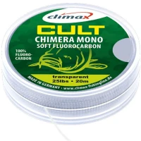 Fir fluorocarbon Climax CULT CHIMERA SOFT FLUOROCARBON HOOKLINK 20m 0.50mm 30lb Fir fluorocarbon Climax CULT CHIMERA SOFT FLUOROCARBON HOOKLINK 20m 0.50mm 30lb
