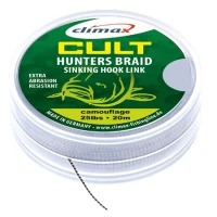 Fir textil Climax CULT HUNTERSBRAID SINKING HOOKLINK 20m 30lb Dark Silt Fir textil Climax CULT HUNTERSBRAID SINKING HOOKLINK 20m 30lb Dark Silt
