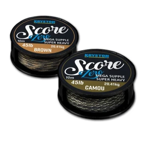 Fir textil Kryston Score Zero Leadfree Camou 45lb/10m Fir textil Kryston Score Zero Leadfree Camou 45lb/10m