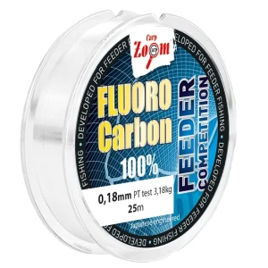 FIR LEADER CARP ZOOM FLUOROCARBON FEEDER 25m 0.20mm 3.54kg