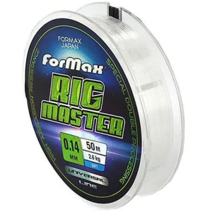 Fir Monofilament FORMAX Rig Master, Transparent, 0.14mm, 2.6kg, 50m