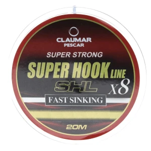 Fir Textil Claumar 8x Super Hook Line SHL 0.12mm, 10.6kg, 20m Fir Textil Claumar 8x Super Hook Line SHL 0.12mm, 10.6kg, 20m