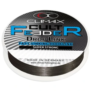 Fir Textil Climax Cult Feeder Fast Sinking Droplink 10m 0.18mm 9.5kg Dark Grey Fir Textil Climax Cult Feeder Fast Sinking Droplink 10m 0.18mm 9.5kg Dark Grey