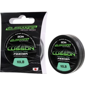 Fir Textil FORMAX Lusson Hooklink, Gri-Verde, 20m, 8lbs