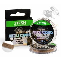 Fir Textil Zfish Mizucord Carp Braid, 10m, 0,28mm-20.67kg