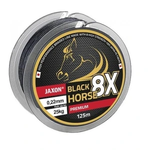 FIR TEXTIL JAXON BLACK HORSE PE 8X PREMIUM 125m 0.08mm 5kg