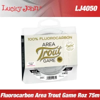 Fir Fluorocarbon Lucky John Area Trout Game Roz 75m 0.20mm 2.8kg