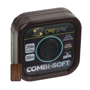 Fir Textil Carp Spirit cu Camasa Combi Soft Camo Brown 20m 20lbs 9.10kg Fir Textil Carp Spirit cu Camasa Combi Soft Camo Brown 20m 20lbs 9.10kg
