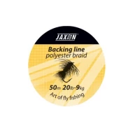 Fir Jaxon Backing 100mt 9kg Galben Fluo
