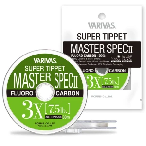 FIR VARIVAS SUPER TIPPET MASTER SPEC ll FLUORO 7X 30m 0.104mm 2.1lb FIR VARIVAS SUPER TIPPET MASTER SPEC ll FLUORO 7X 30m 0.104mm 2.1lb