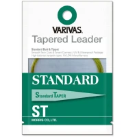 Inaintas Varivas Fly Tapered Leader Standard 4x7.5FT, 0.165mm-0.51mm, 9.12m, 7buc/pac