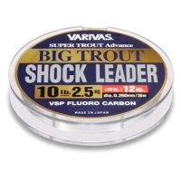 Fir Monofilament Varivas Big Trout Shockleader Fluorocarbon Vsp 30m 0.218mm 8lb