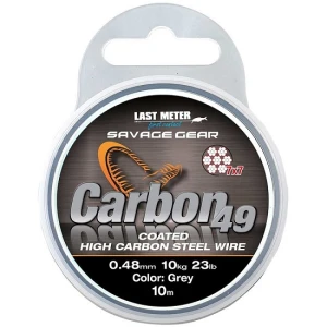 Fir Struna Savage 7x7 Carbon49, Grey, 0.70mm, 23kg, 10m Fir Struna Savage 7x7 Carbon49, Grey, 0.70mm, 23kg, 10m