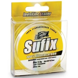 Fir fluorocarbon Sufix Invisiline W/Socket 0.24mm 4.50kg 20m Clear