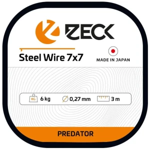 Struna Otel Zeck 7x7, 0.27mm, 6kg, 3m Struna Otel Zeck 7x7, 0.27mm, 6kg, 3m