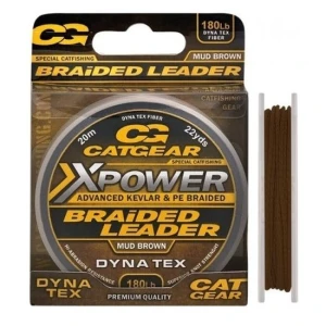 FIR TEXTIL CATGEAR X-POWER BRAIDED LEADER  MARO 180lbs 20m FIR TEXTIL CATGEAR X-POWER BRAIDED LEADER  MARO 180lbs 20m