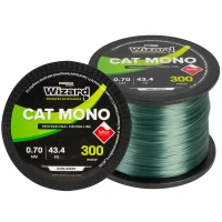 Fir Monofilamet Wizard Cat Mono Line Dark Green, 300m, 0.60mm, 36.2kg