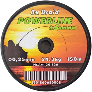 Fir Textil INSOMNIA Powerline, Chartreuse, 0.35mm, 36.4kg, 150m