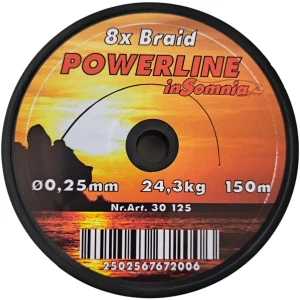 Fir Textil INSOMNIA Powerline, Orange, 0.35mm, 36.4kg, 150m