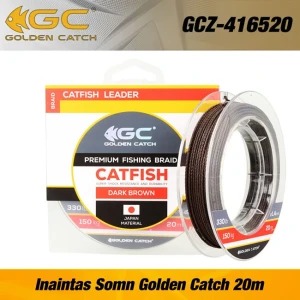 Fir Textil Inaintas Golden Catch Catfish Leader 20m, 0.70mm, 50kg Fir Textil Inaintas Golden Catch Catfish Leader 20m, 0.70mm, 50kg