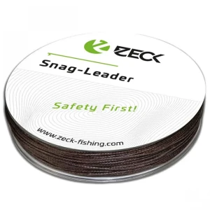 Fir Textil Inaintas Zeck Snag Leader, Maro, 50m, 0.70mm, 68kg Fir Textil Inaintas Zeck Snag Leader, Maro, 50m, 0.70mm, 68kg