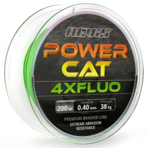 Fir Textil Nevis Powercat 4XFluo 200m, 0.80mm, 85kg Fir Textil Nevis Powercat 4XFluo 200m, 0.80mm, 85kg