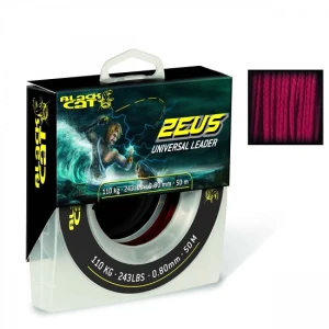 Fir textil Black Cat Zeus Universal Leader 0.80mm 110kg 50m Fir textil Black Cat Zeus Universal Leader 0.80mm 110kg 50m