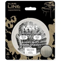 Leader Vagner Super Soft Mono Leader Clear, 70kg, 1.20mm, 50m