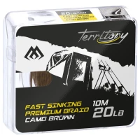 Fir Textil Fast Sinking Premium Braid Camo Brown 20lb 10m Fir Textil Fast Sinking Premium Braid Camo Brown 20lb 10m
