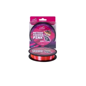 FIR CARP EXPERT METHOD FEEDDER PINK 0.25MM 200m  FIR CARP EXPERT METHOD FEEDDER PINK 0.25MM 200m