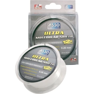 FIR MONOFILAMENT ASSO ULTRA MOLECULAR SHIELD - Dark Green 0.22mm 150m 7.3Kg