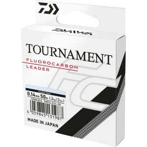 FIR MONOFILAMENT DAIWA TOURNAMENT FC LEADER 0.16MM 1.9KG 50M FIR MONOFILAMENT DAIWA TOURNAMENT FC LEADER 0.16MM 1.9KG 50M