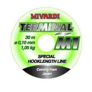 Fir Mivardi Monofilament Terminal M1 30m 0.10mm 1.05kg Fir Mivardi Monofilament Terminal M1 30m 0.10mm 1.05kg