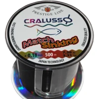 Fir Monofilament Scufundator Cralusso Match Sinking 500m 0.16mm 2.77kg Fir Monofilament Scufundator Cralusso Match Sinking 500m 0.16mm 2.77kg