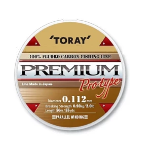 Fir Toray Premium Fluorocarbon 0.156mm 50m Fir Toray Premium Fluorocarbon 0.156mm 50m