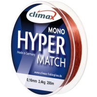 Fir monofilament Climax FIR HYPER MATCH SINKING 200m 0.12mm Cooper