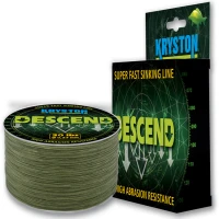 Fir Textil Kryston Descent Super Fast Sinking 600m 20lb 0.27mm Olive Mud