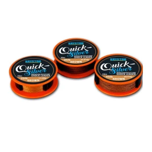 FIR TEXTIL KRYSTON QUICKSILVER GRAVEL BROWN 25M 45LBS