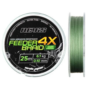 Fir Multifilament Nevis Feeder Braid 25m 0.10mm 6.10kg