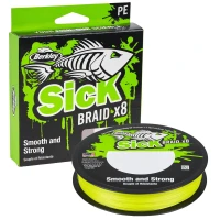 Fir Textil BERKLEY Sick Braid, Flame Green, 0.19mm, 18.00kg 2000m