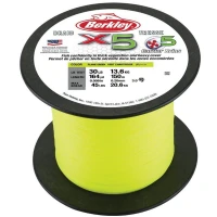 Fir Textil Berkley Superline X5 Flame Green, 2000m, 0.20mm, 20.60kg