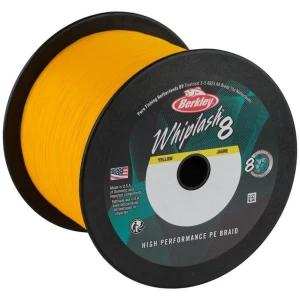 Fir Textil BERKLEY Whiplash 8 PE, Yellow, 2000m, 0.18mm, 23.3kg Fir Textil BERKLEY Whiplash 8 PE, Yellow, 2000m, 0.18mm, 23.3kg