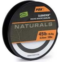 Fir Textil Fox Submerge Naturals Braid, Green, 300m, 0.25mm, 45lb/20.4kg