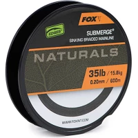 Fir Textil Fox Submerge Naturals Braid, Green, 600m, 0.20mm, 35lb/15.8kg