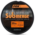 Fir Textil Fox Submerge Sinking Braid, Orange, 20.4kg, 45lbs, 0.25mm, 300m Fir Textil Fox Submerge Sinking Braid, Orange, 20.4kg, 45lbs, 0.25mm, 300m