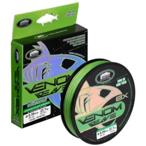 Fir Textil LINEAEFFE Venom Weave X8 Green, 17kg, 0.25mm, 150m Fir Textil LINEAEFFE Venom Weave X8 Green, 17kg, 0.25mm, 150m
