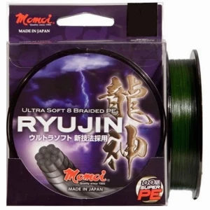 Fir Textil Momoi Ryujin PE Braided, Moss Green, 25kg, 0.28mm, 300m